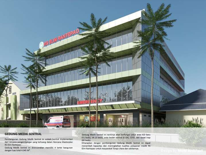 Pembangunan Rumah Sakit Yayasan RS Elim Rantepao