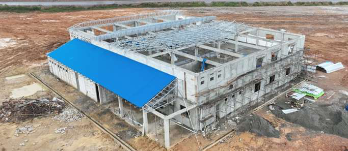 Pembangunan Main Office PT MGE, Site PT GAM, Kaubun, Kutai Timur
